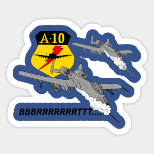 A-10 Warthog - BBBRRRRRRTTT Sticker